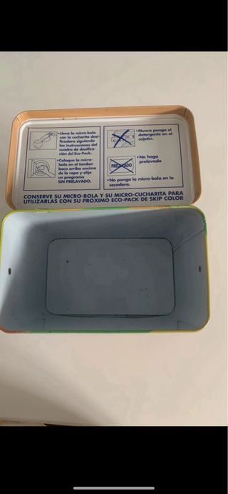 Caja Lata Vintage Skip Color Globos Aerostáticos