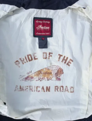 Indian Motorcycle cazadora Talla XL.