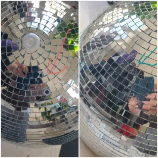 Emisfero specchiato cm 50 diametro