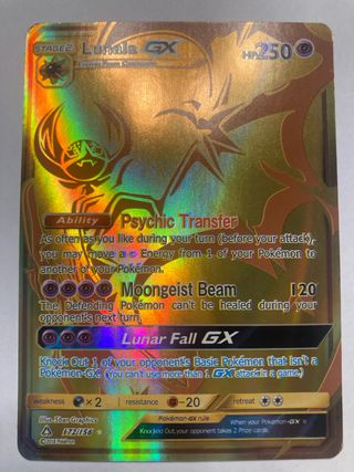 Carta Pokémon Lunala GX 172/156