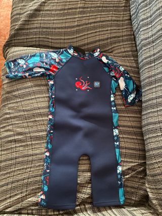 Neopreno niño estampado marino