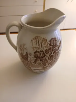 Brocca ceramica inglese fine '800