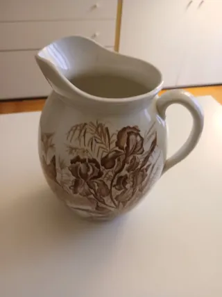 Brocca ceramica inglese fine '800