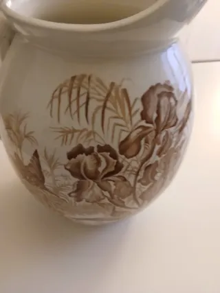 Brocca ceramica inglese fine '800