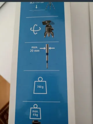 Trípode viaje Mini Pro Hama