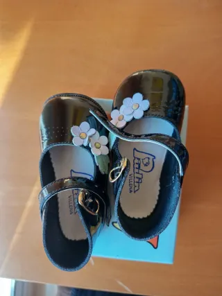 Vestido blanco para bebé 6 meses con zapatos