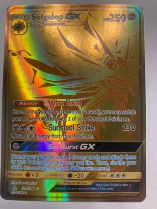 Carta Pokémon Solgaleo GX 173/156