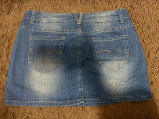 Falda vaquera azul