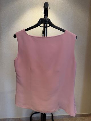 Traje de fiesta rosa Cabotine
