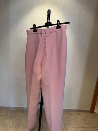 Traje de fiesta rosa Cabotine