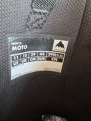 Botas Snowboard Burton Moto