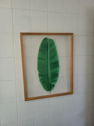 Quadri di Tigre e Leone con Foglie