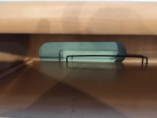 Escritorio ordenador madera y metal