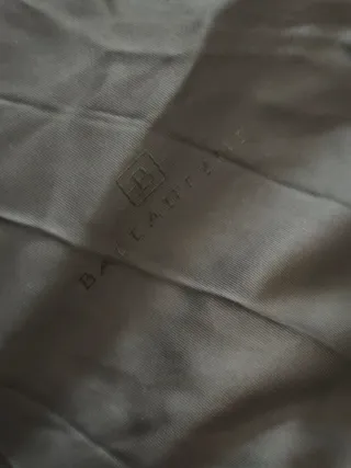 Cappotto doppiopetto velluto Ballantyne nero