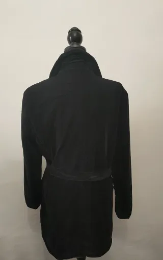Cappotto doppiopetto velluto Ballantyne nero