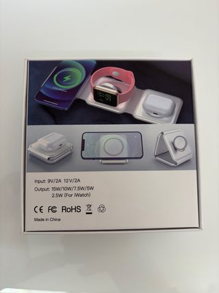 Cargador Inalámbrico Magnético 3 en 1 2026