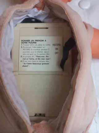 Bambola Bebi Mia,Galoob,Baby Talk.Francese.Riccia