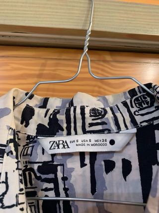 Camisa Zara Estampada