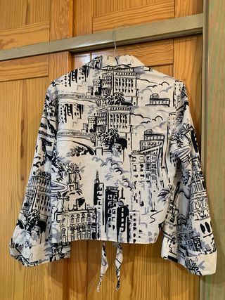 Camisa Zara Estampada