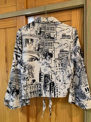 Camisa Zara Estampada