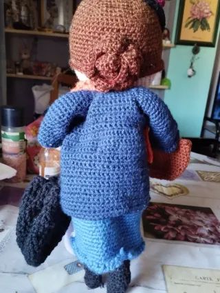 Muñeca Amigurumi Mary Poppins