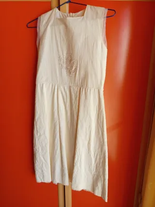 Vestido blanco 7 años