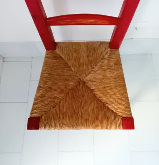 Silla Antigua Madera Maciza