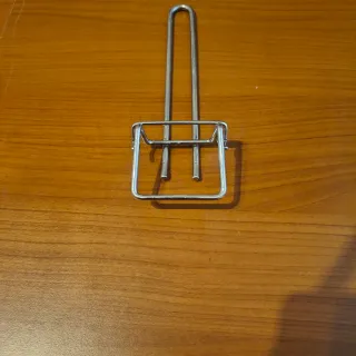 Manico in acciaio per teglie