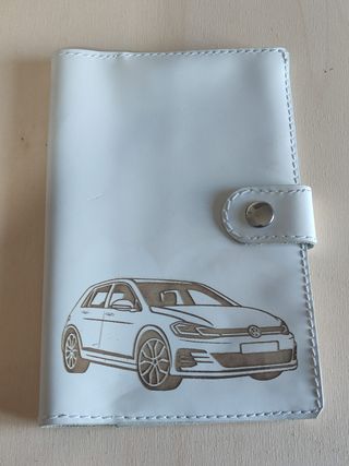 Porta libretto auto Golf 7 2017 Pelle