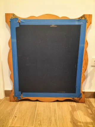 Mueble bajo lavabo y espejo