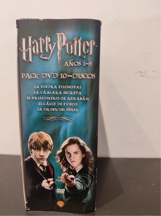 Pack DVD Harry Potter (5Discos)