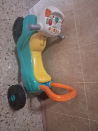 Moto correpasillos para bebés