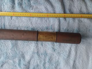 Catalejo naval ingles, siglo XIX.