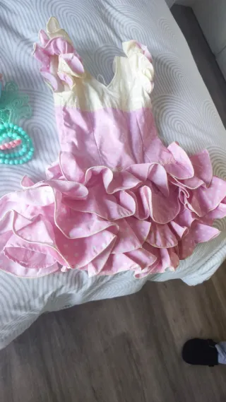 Traje Flamenca Niña Talla 4
