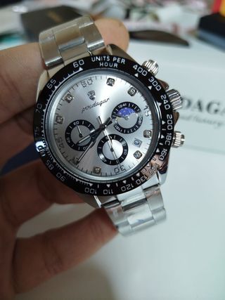 Reloj Poedagar Daytona Panda 41mm