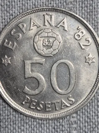 43 Monedas Pesetas Mundial 82 (25, 50, 100)