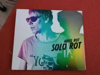 CD + DVD Ariel Rot Solo Rot Pop Rock Español
