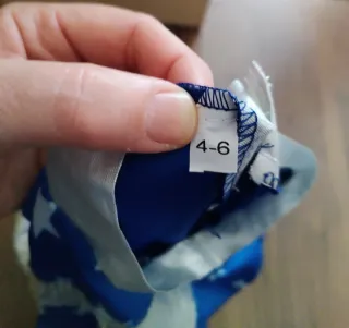 Disfraz de Luna Estrellada. 4/6 años