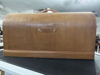 Tapa de madera para máquina Singer