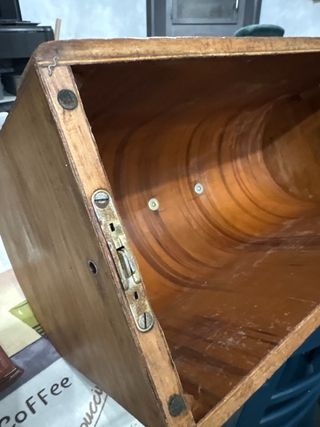 Tapa de madera para máquina Singer