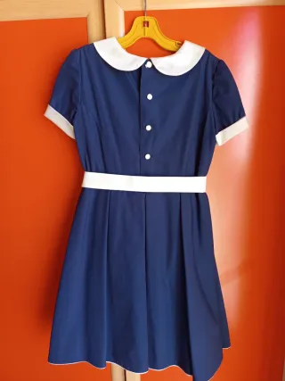 Vestido azul marino 6 años