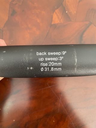 Manillar aluminio doble altura MTB/Fixie