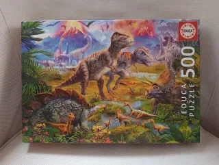 Puzzle Educa Dinosaurios 500 Piezas