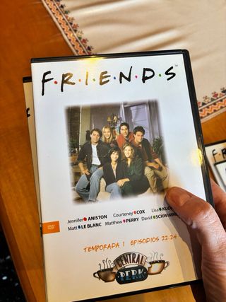 DVD Friends Temporada 1, 2, 3 Español