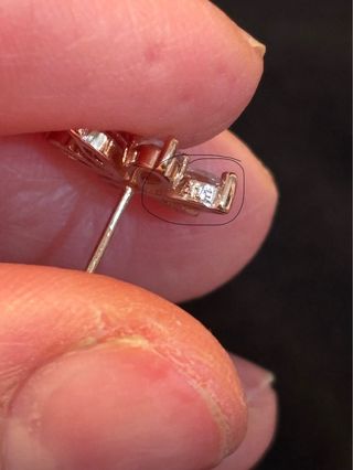 Pendientes Pandora Flor Oro Rosa OFERTA HOY