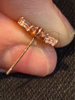 Pendientes Pandora Flor Oro Rosa OFERTA HOY