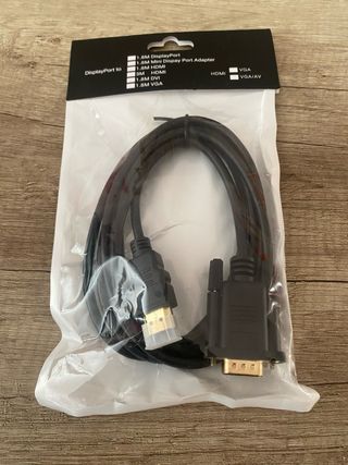 Adaptador DisplayPort a HDMI/VGA