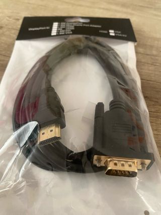 Adaptador DisplayPort a HDMI/VGA