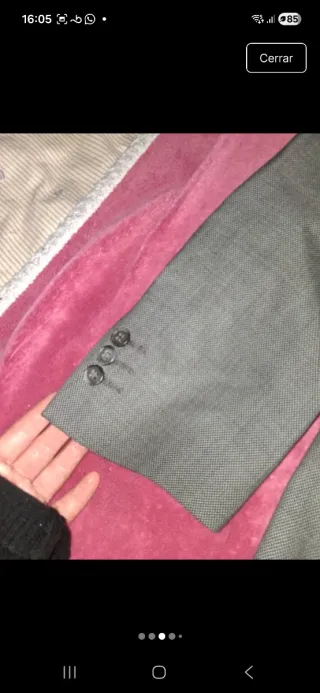 Americana/Chaqueta de traje gris