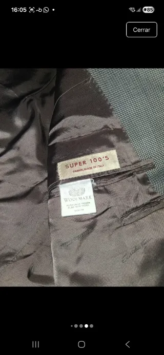 Americana/Chaqueta de traje gris